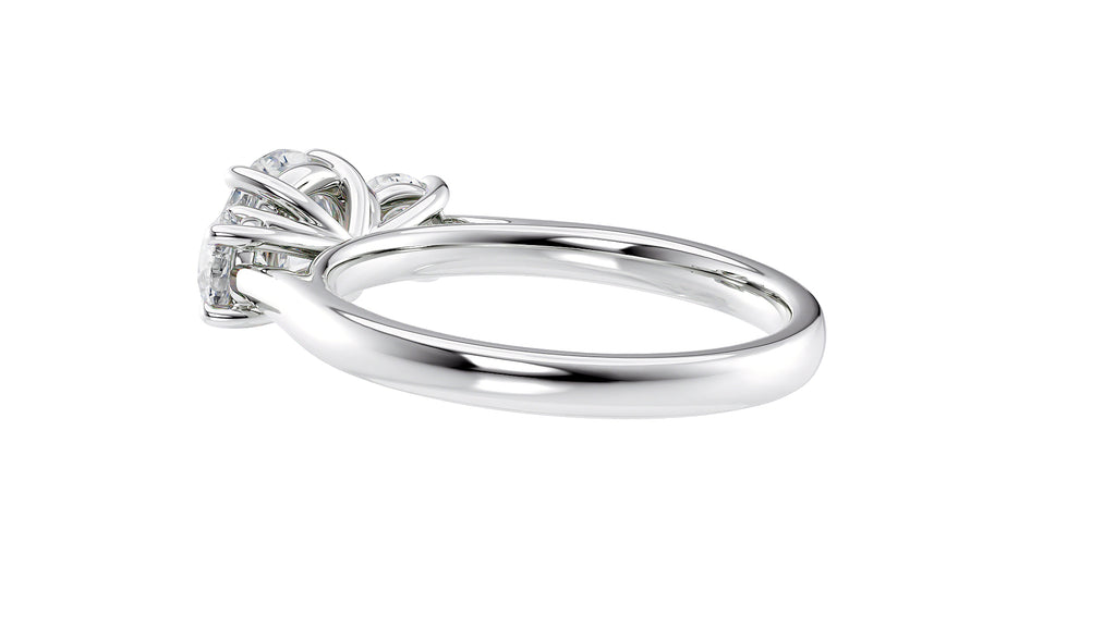 3 Stone Diamond Engagement Ring