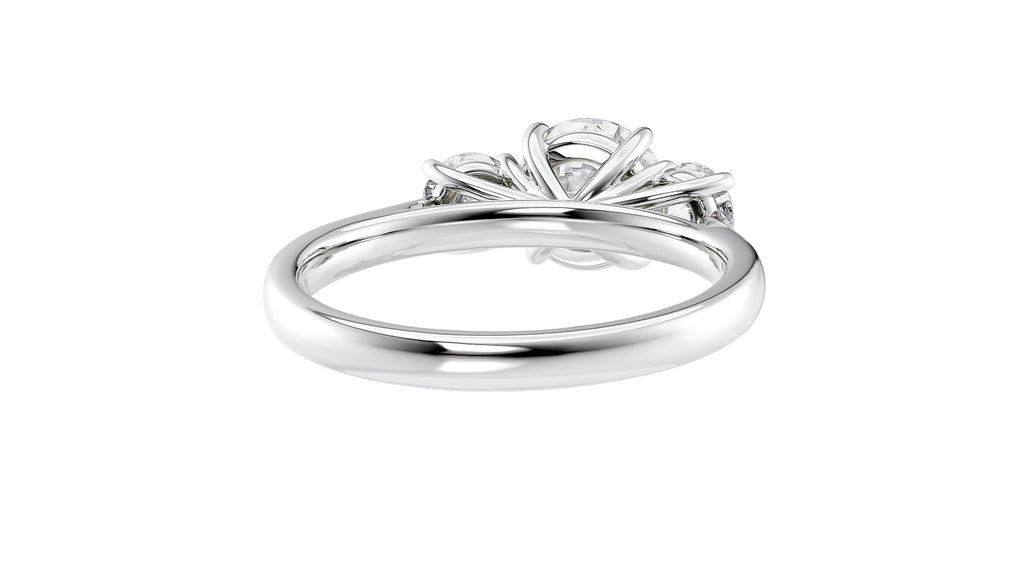 3 Stone Diamond Engagement Ring