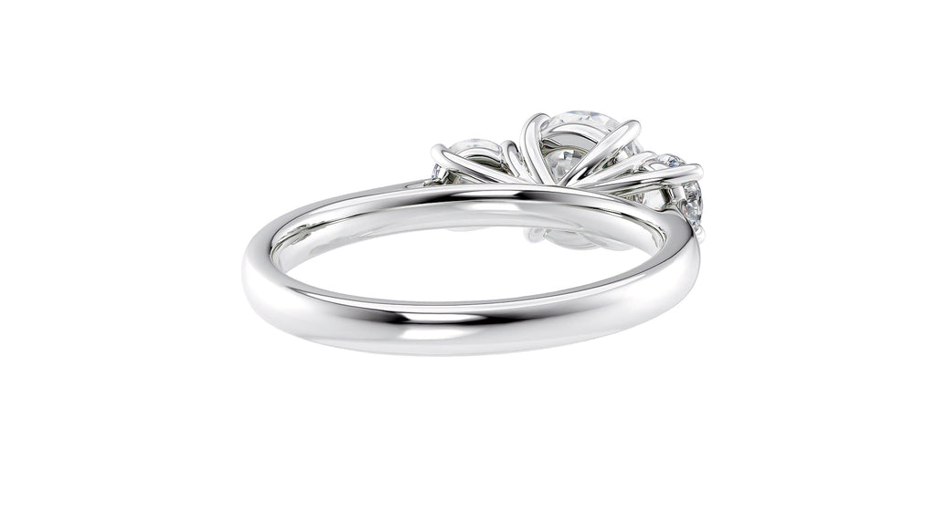 3 Stone Diamond Engagement Ring