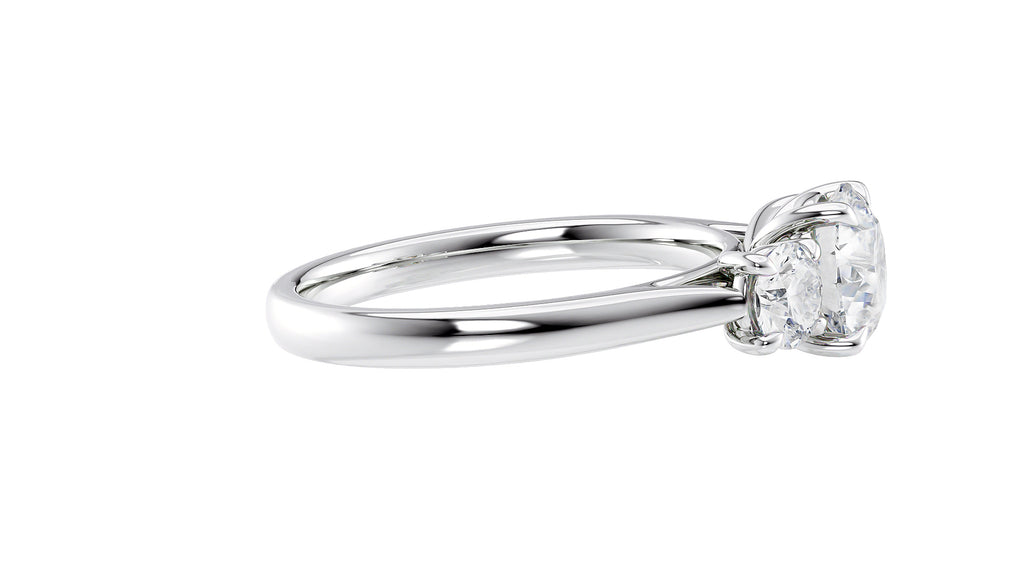 3 Stone Diamond Engagement Ring