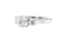 3 Stone Diamond Engagement Ring
