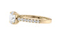 Round Solitaire Classic Diamond Band Engagement Ring