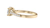 Round Solitaire Classic Diamond Band Engagement Ring