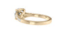 Round Solitaire Classic Diamond Band Engagement Ring