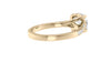 Round Solitaire Classic Diamond Band Engagement Ring