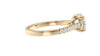 Round Solitaire Classic Diamond Band Engagement Ring