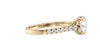 Round Solitaire Classic Diamond Band Engagement Ring