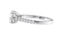 Round Solitaire Classic Diamond Band Engagement Ring