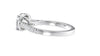 Round Solitaire Classic Diamond Band Engagement Ring