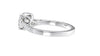 Round Solitaire Classic Diamond Band Engagement Ring