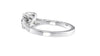 Round Solitaire Classic Diamond Band Engagement Ring