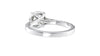 Round Solitaire Classic Diamond Band Engagement Ring