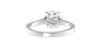Round Solitaire Classic Diamond Band Engagement Ring