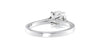 Round Solitaire Classic Diamond Band Engagement Ring