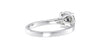 Round Solitaire Classic Diamond Band Engagement Ring