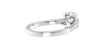 Round Solitaire Classic Diamond Band Engagement Ring