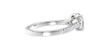 Round Solitaire Classic Diamond Band Engagement Ring