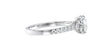 Round Solitaire Classic Diamond Band Engagement Ring