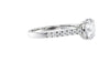 Round Solitaire Classic Diamond Band Engagement Ring