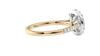 Round Halo Classic Diamond Band Engagement Ring