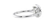 Round Halo Classic Diamond Band Engagement Ring
