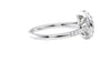 Round Halo Classic Diamond Band Engagement Ring