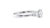 Round and Pear Cut 3 Stone Diamond Engagement Ring