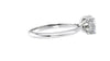 Round Solitaire Hidden Halo Diamond Engagement Ring