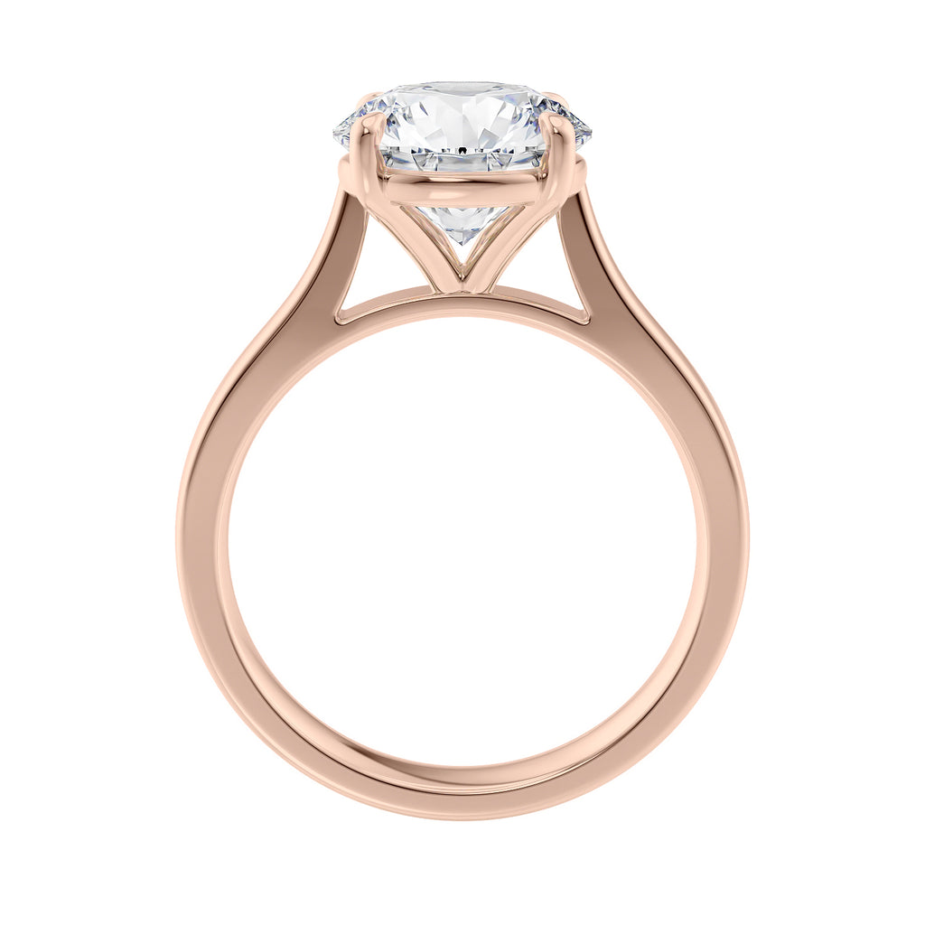 2 carat rose gold engagement ring 18ct 