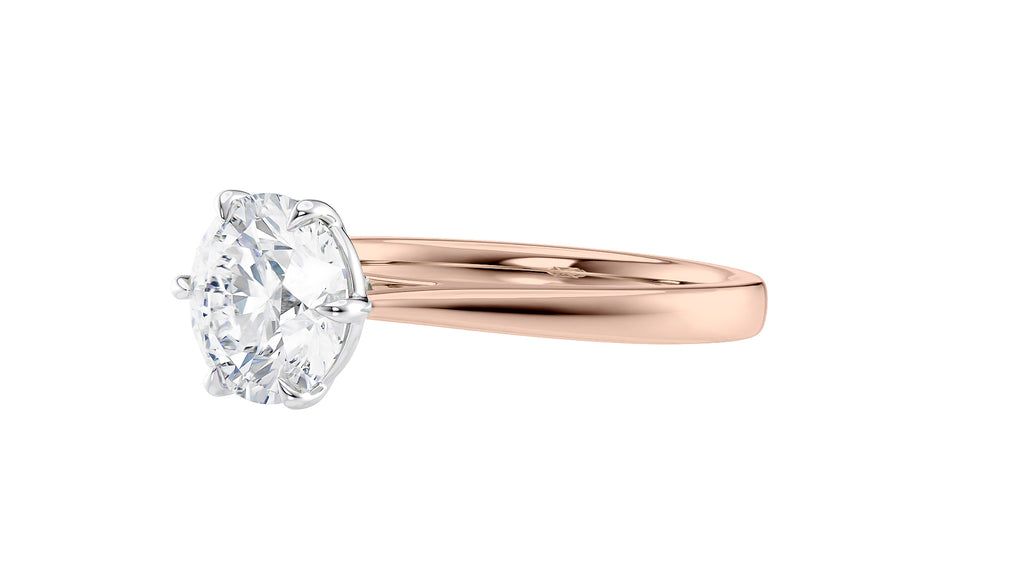 6 Claw Classic Diamond Engagement Ring