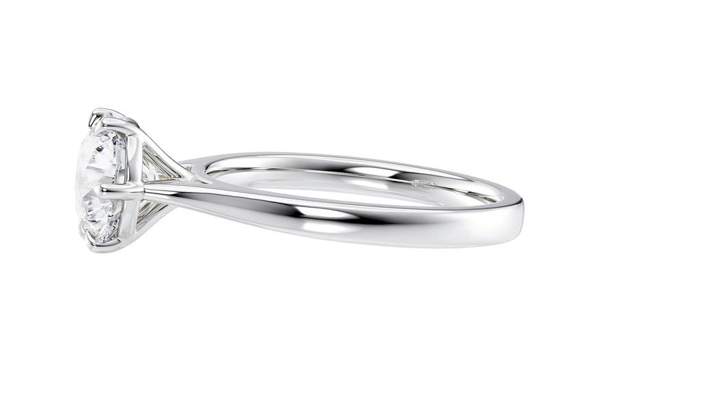 6 Claw Classic Diamond Engagement Ring