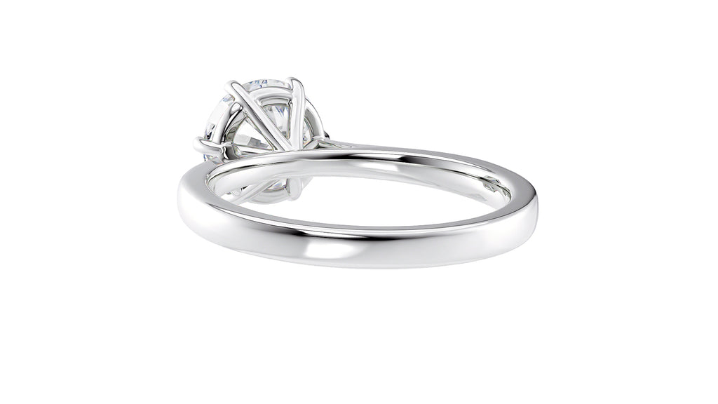 6 Claw Classic Diamond Engagement Ring
