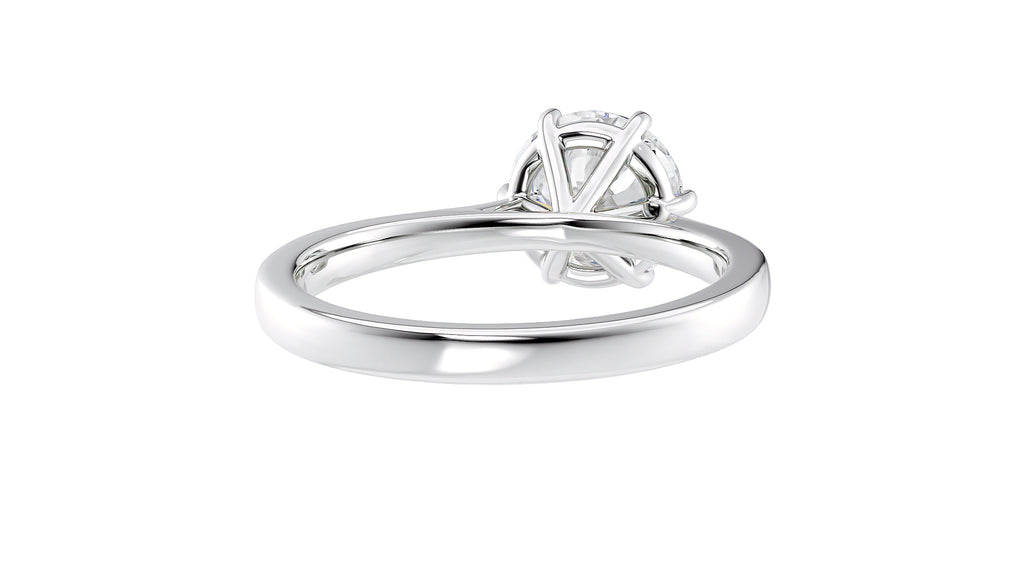 6 Claw Classic Diamond Engagement Ring