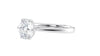 6 Claw Classic Diamond Engagement Ring