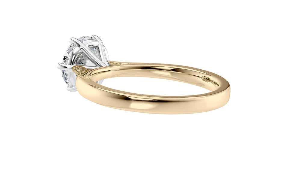 6 Claw Classic Diamond Engagement Ring