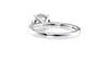 Round Solitaire Tapered Band Diamond Engagement Ring