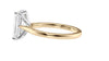 Radiant Cut Solitaire Diamond Engagement Ring