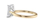 Radiant Cut Solitaire Diamond Engagement Ring