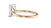 Radiant Cut Solitaire Diamond Engagement Ring