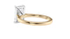 Radiant Cut Solitaire Diamond Engagement Ring