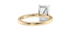 Radiant Cut Solitaire Diamond Engagement Ring