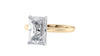 Radiant Cut Solitaire Diamond Engagement Ring