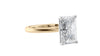Radiant Cut Solitaire Diamond Engagement Ring