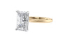 Radiant Cut Solitaire Diamond Engagement Ring