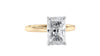Radiant Cut Solitaire Diamond Engagement Ring