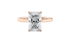 Radiant Cut Solitaire Diamond Engagement Ring