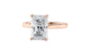 Radiant Cut Solitaire Diamond Engagement Ring