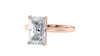 Radiant Cut Solitaire Diamond Engagement Ring