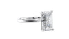 Radiant Cut Solitaire Diamond Engagement Ring