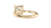 Asscher Cut Diamond Engagement Ring